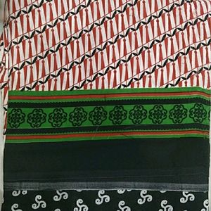 Unstitched Dress Material Of Top, Bottom & Dupatta