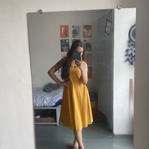 Mustard Dress