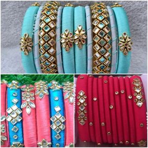 Handmade Beautiful Silk Bangles