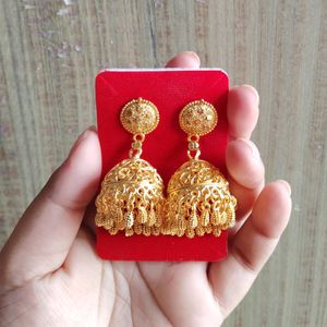 CITIGOLD JHUMKA - BIG SIZE