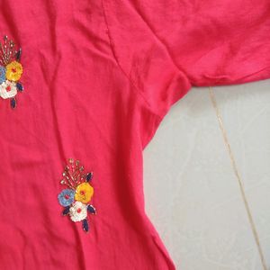 Peach XL Kurta