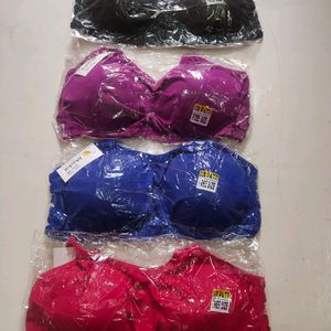 Six Patti Bra Random Color 1 Pice