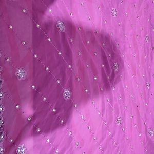 Besutiful Pink Saree