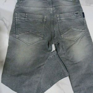 Aesthetic Wear Grey Denim Jeans Pant For Boys, Men