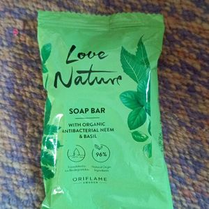 Love Nature Neem And Basil Soap