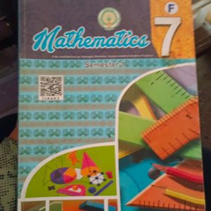 Maths Class 7 Textbook