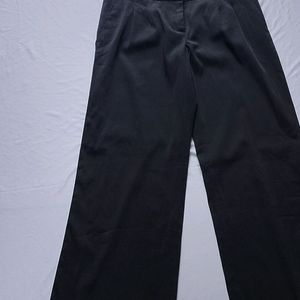 Black Flarer Highwaist Pant For Women