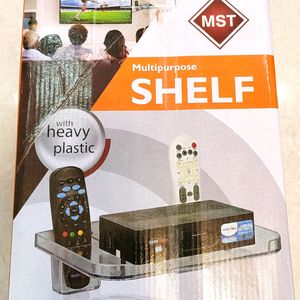 Tv Setup Box Shelf For Home Decor With Heavy Duty