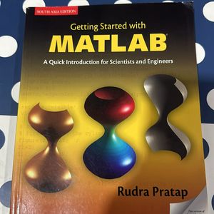 MATLAB OXFORD BOOK By Rudra Pratap