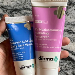 Derma.co Sunscreen And Facewash