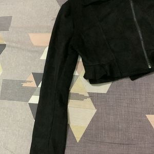 Velvet Crop Jacket