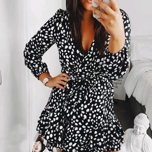 Asos Black And White Mini Dress