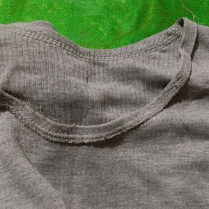 Thermal Top For Women Grey