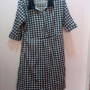 Checked Mini Frock