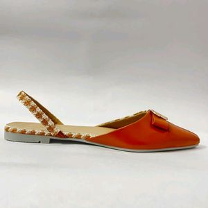 Cute Korean Tan Color Flats