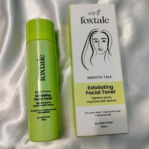 Foxtale Exfoliating Toner