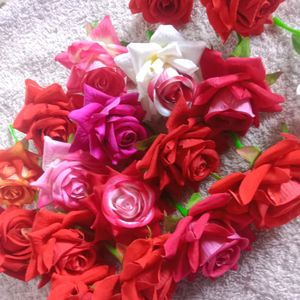 Combo Of Beautiful Duplicate Rose Flowers For Hair