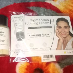 Bioderma And Brillaire Facewash Combo