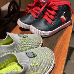 Set Of Two Pair Shoes For Baby Boy