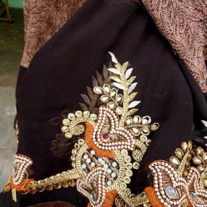 A Beautiful Embroidery Saree