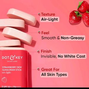 DOT AND KEY STRAWBERRY DEW SUNSCREEN STICK