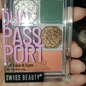 Swiss Beauty Passport Eyeshadow -01