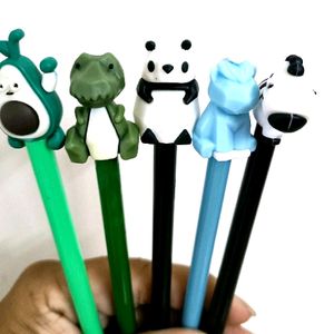 Kids Funky Design 3 Qty Pens For Coins