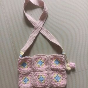 Crochet Cross-Body Bag🎀