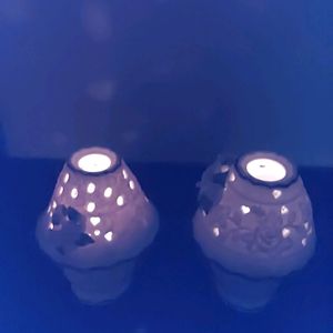 Lampshade Candle Holders-2