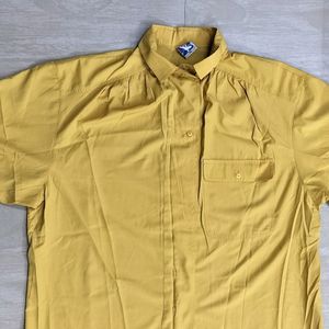 Yellow Oversized Shirt