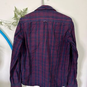 Checked Semi-formal Shirt