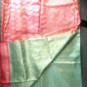 Kanchivaram  Pattu Saree With Blouse Piece...