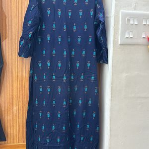 Blue Kurta