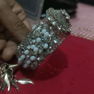 Bracelet With Hair Jewellery