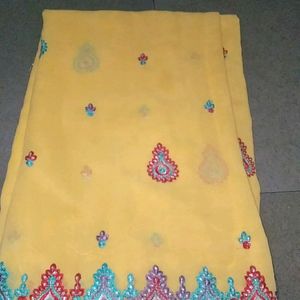 Chiffon  Saree