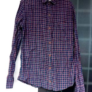 Full Sleeve Check Shirt For Men