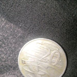 Australian 20 dollar coin