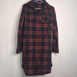 Long Flannel Shirt