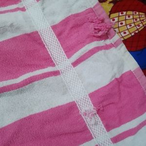 Pink Bath Towel