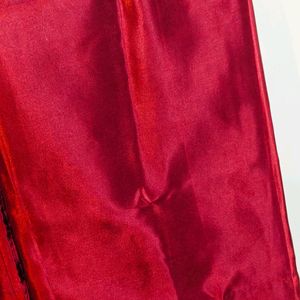 Silk Maroon Saree