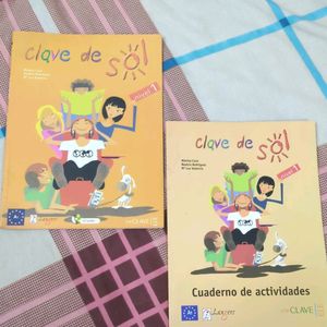 Spanish Learning And Activity Book