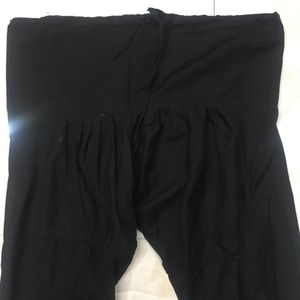 Stitched Black Churidar Pyjami