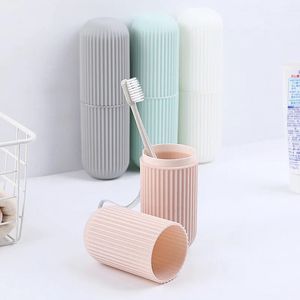 Travel Plastic Toothbrush Holder {Set-4}