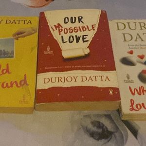 Combo Of 3 Durjoy Dutta Books