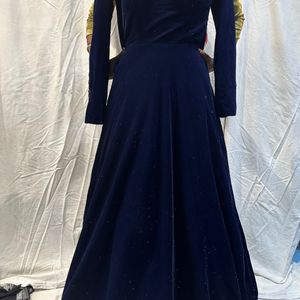 Designer Velvet Gown