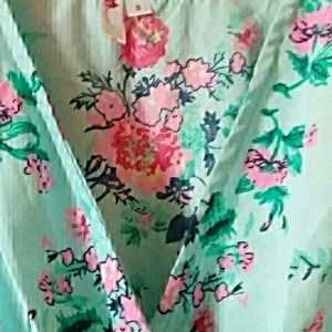 New Unused Beautiful Floral Top