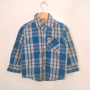 Blue Checks Shirts (Boy's)