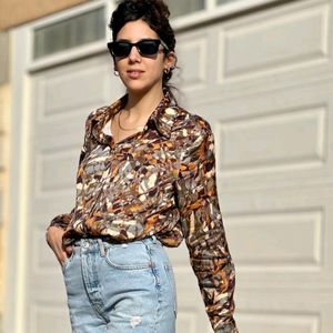 New Asthetic Pinterest Brown Art Shirt