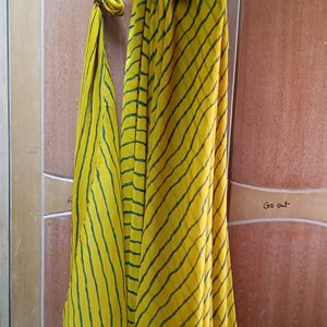 ✅🆕 109. Yellow Gorgeous Saree✅🆕