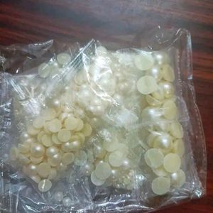 Half Cut Pearls for Jewellery Making Craft